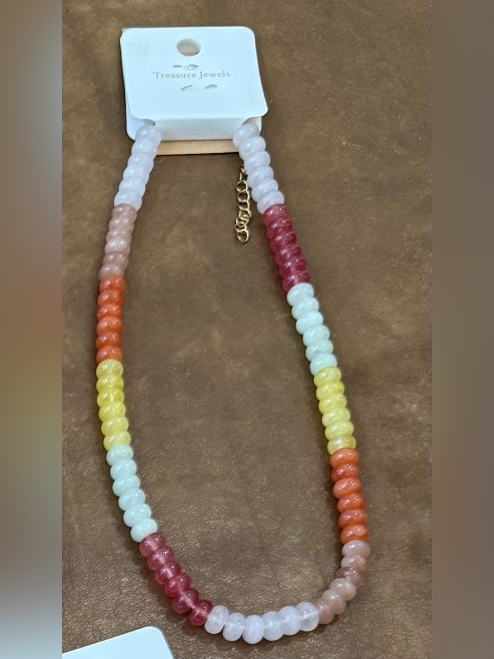 NWT by Treasure Jewels Multicolor Beaded Necklace